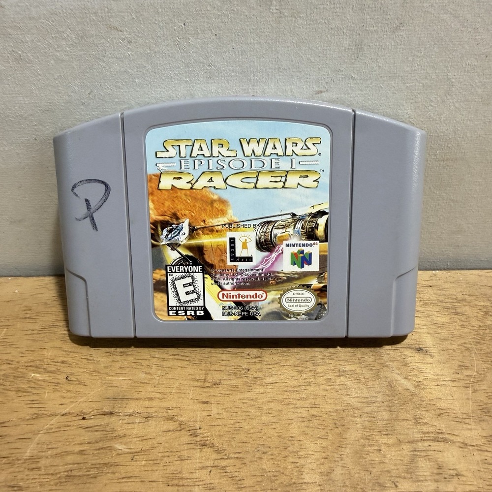 Star Wars Episode 1 Racer (Nintendo 64 N64) Authentic. Tested Cart Only